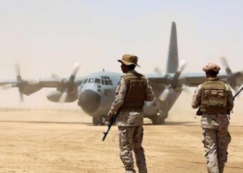 القوات السعودية تمنع قوات هادي من أي تحرك في الغيضة والاخيرة تحتج