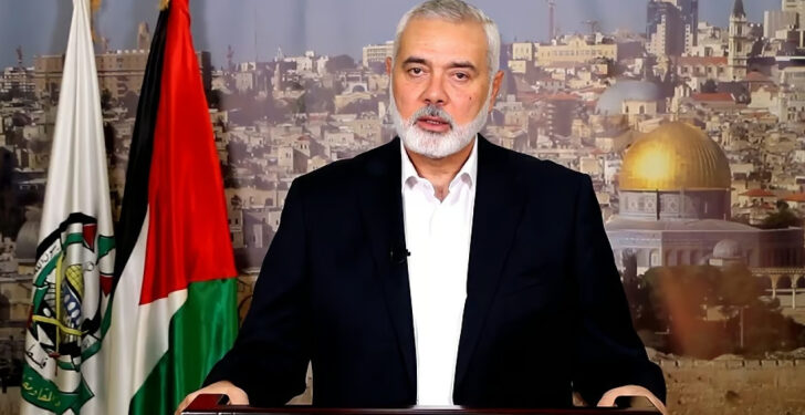 إسماعيل هنية يطالب “محور المقاومة” على رأسهم القوات المسلحة اليمنية بتكثيف العمليات ضد العدو الإسرائيلي